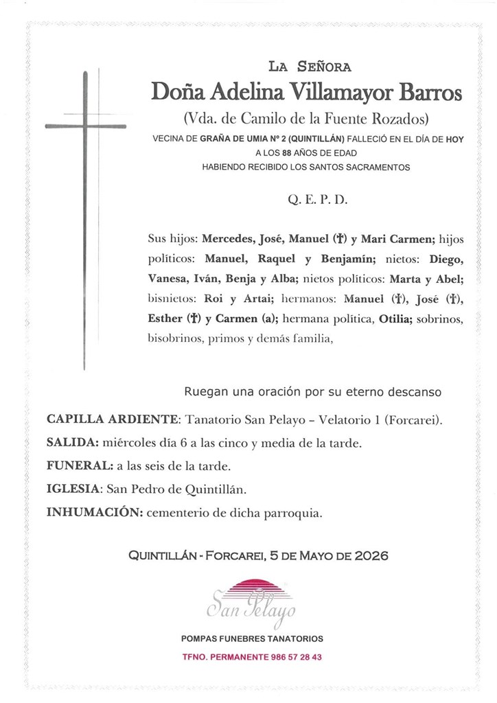 ADELINA VILLAMAYOR BARROS