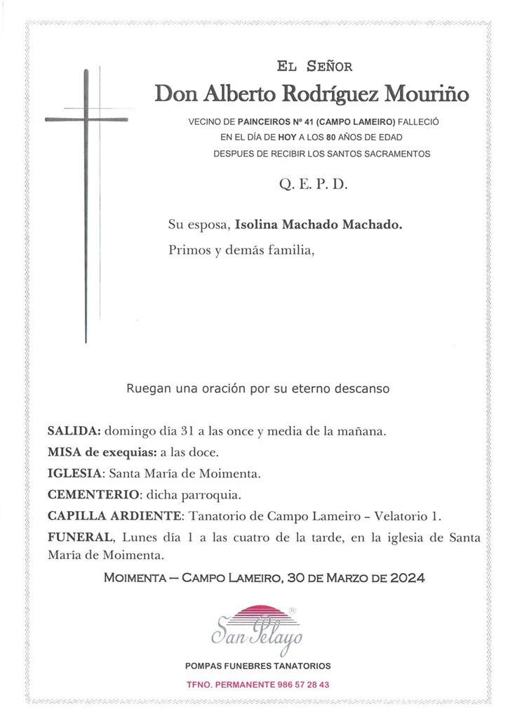 Foto principal ALBERTO RODRIGUEZ MOURIÑO
