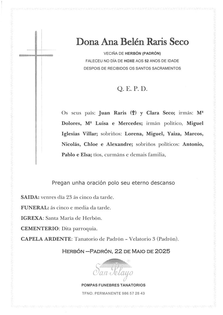 Foto principal ANA BELEN RARÍS SECO
