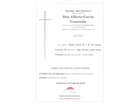 ANIV: ALBERTO GARCÍA CONSTENLA 23/10/2026