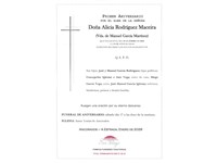 ANIV. ALICIA RODRIGUEZ MACEIRA 17/1/2026