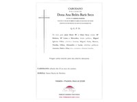 ANIV:  ANA BELEN RARIS SECO  23/05/2026