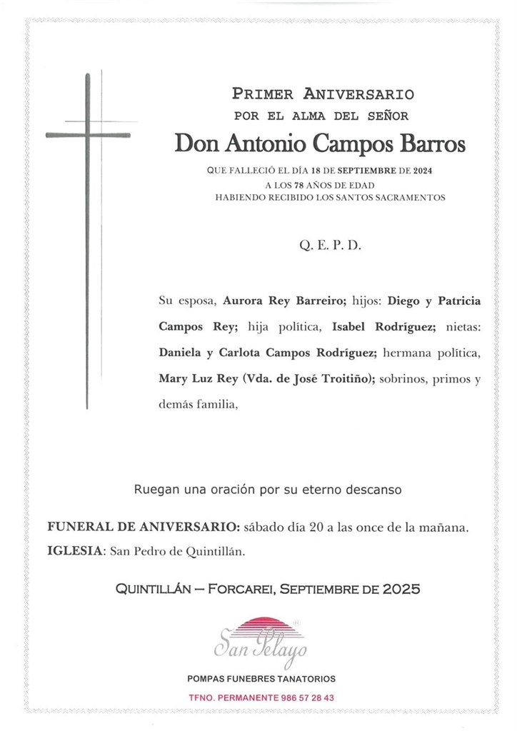 ANIV. ANTONIO CAMPOS BARROS 20/09/2025
