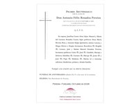 ANIV. ANTONIO FELIX ROZADOS PEREIRA 31/10/2026