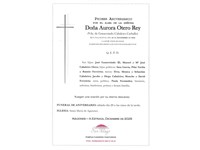 ANIV. AURORA OTERO REY 20/12/2025
