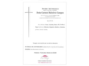 ANIV.  CARMEN BALSEIROS  CAMPOS   21/03/2026