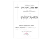ANIV.  CARMEN CAMIÑA ARES  20/03/2026