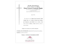 ANIV. CARMEN CONSTENLA MAGAN 29/11/2025