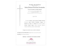 ANIV. DOLORES PEREIRAS FERNÁNDEZ 17/10/2026