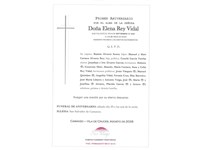 ANIV. ELENA REY VIDAL 29/08/2026