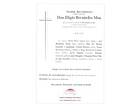 ANIV. ELIGIO BERNARDEZ MOA 10/10/2026