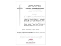 ANIV. FLORA MARIA PAMPIN BLANCO 8/11/2025