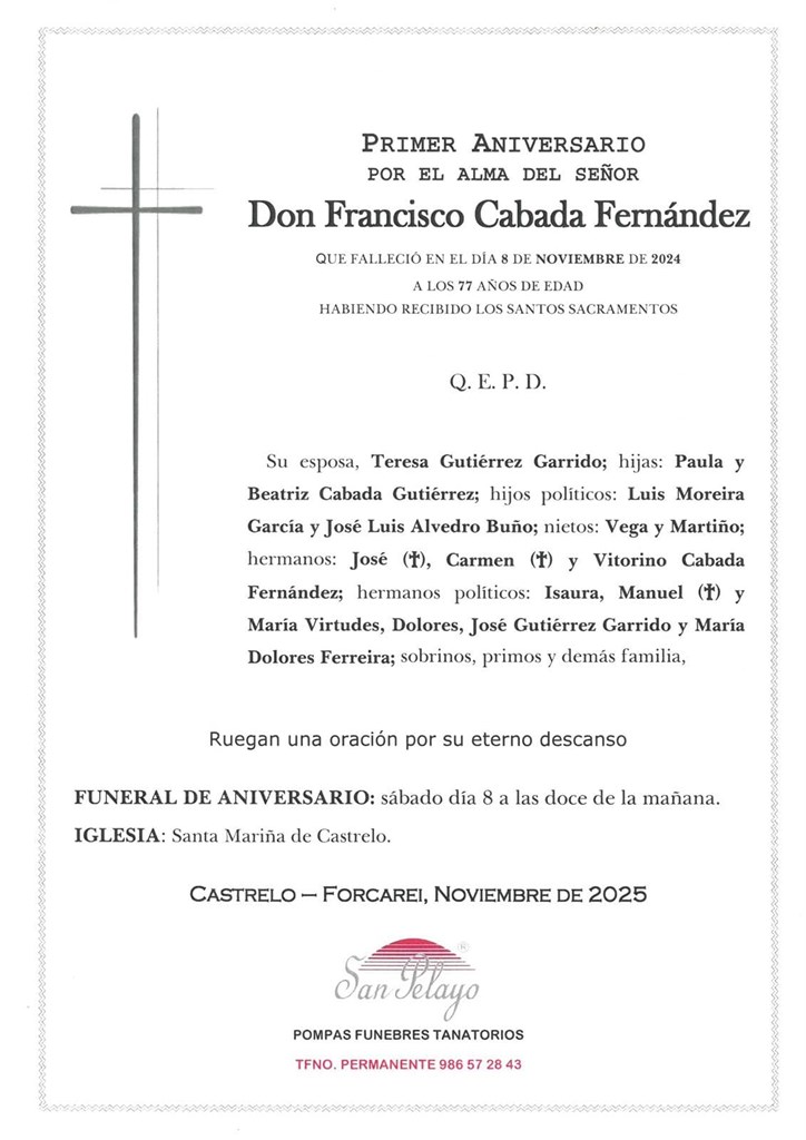 ANIV. FRANCISCO CABADA FERNANDEZ8/11/2025
