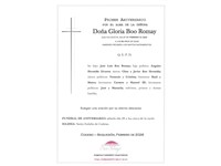 ANIV. GLORIA BOO ROMAY 28/2/2026