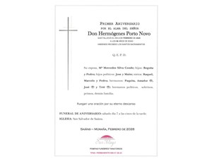 ANIV: HERMÓGENES PORTO NOVO 07/02/2026
