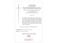 ANIV: HERMOSINDA LAMAS BREA 16/05/2026