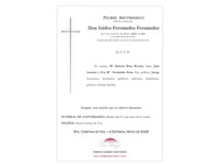 ANIV. ISIDRO FERNANDEZ FERNANDEZ 9/05/2025