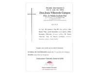 ANIV. JESUS VILLAVERDE CAMPOS 17/1/2026