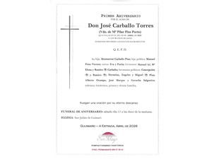 ANIV. JOSE CARBALLO TORRES  11/04/2026