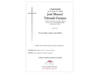 ANIV. JOSE MANUEL TABOADA CAMPOS 2/08/2025