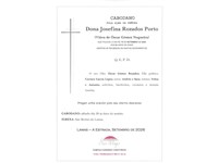 ANIV.  JOSEFINA ROZADOS PORTO   26/09/2026
