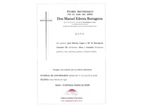 ANIV. MANUEL EDREIRA BORRAJEROS 17/1/2026