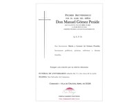 ANIV. MANUEL GOMEZ PENIDE 11/04/2026