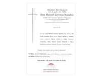 ANIV: MANUEL LORENZO ROZADOS 03/10/2026