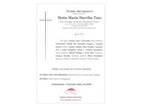 ANIV. MARIA DARRIBA TATO 25/04/2026