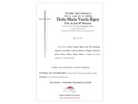 ANIV. MARIA VARELA RAJOY 19/12/2025