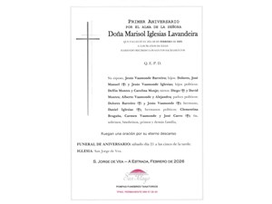 ANIV. MARISOL IGLESIAS LAVANDEIRA 21/02/2026