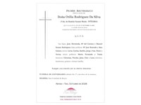 ANIV. OTILIA RODRÍGUEZ DA SILVA 17/10/2026