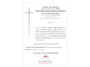 ANIV. PILAR CONSUELO MACEIRA SANCHEZ 21/02/2026