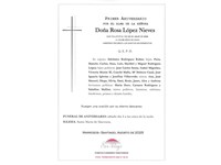 ANIV. ROSA LOPEZ NIEVES 2/08/2025