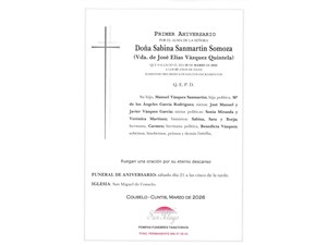 ANIV .  SABINA SANMARTIN SOMOZA