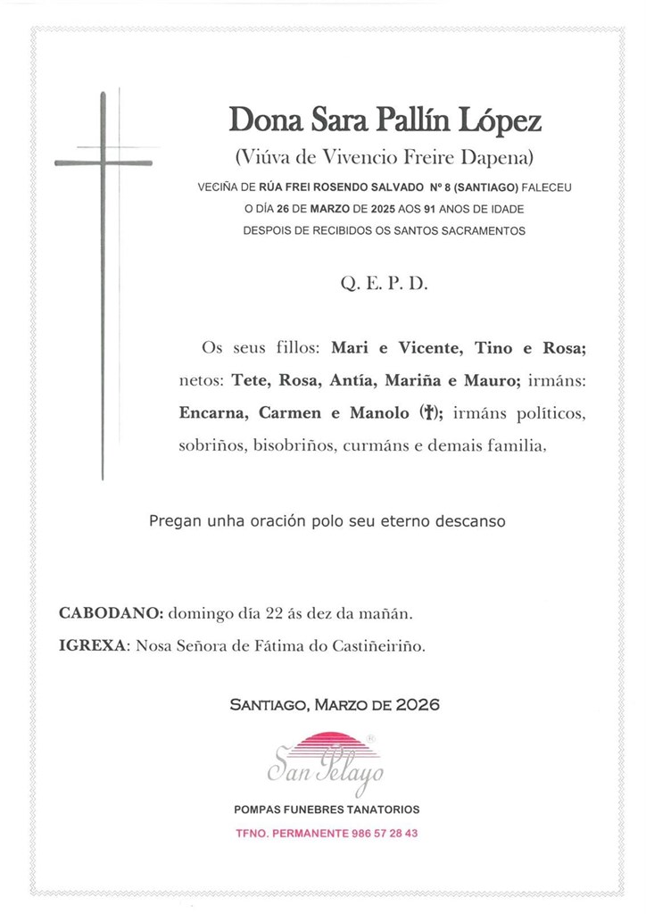 ANIV.  SARA PALLÍN LÓPEZ