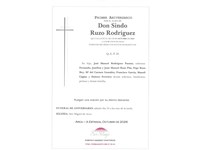 ANIV. SINDO RUZO RODRIGUEZ10/10/2026