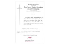 ANIVERSARIO JESUS BUJAN GONZALEZ   20/06/2026