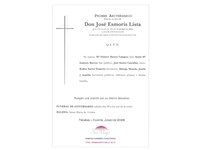 ANIVERSARIO JOSE ESMORIS LISTA  20/06/2026