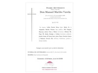 ANIVERSARIO:  MANUEL MARIÑO VARELA    31/07/2026