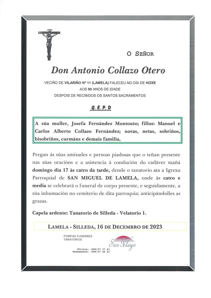 Foto principal ANTONIO COLLAZO OTERO