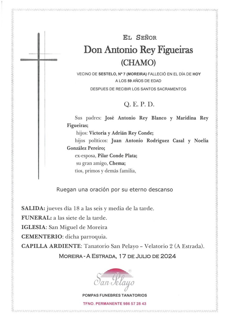Foto principal ANTONIO REY FIGUEIRAS