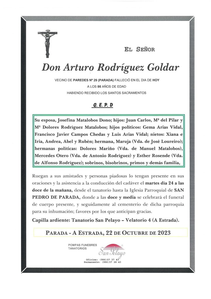 Foto principal ARTURO RODRIGUEZ GOLDAR