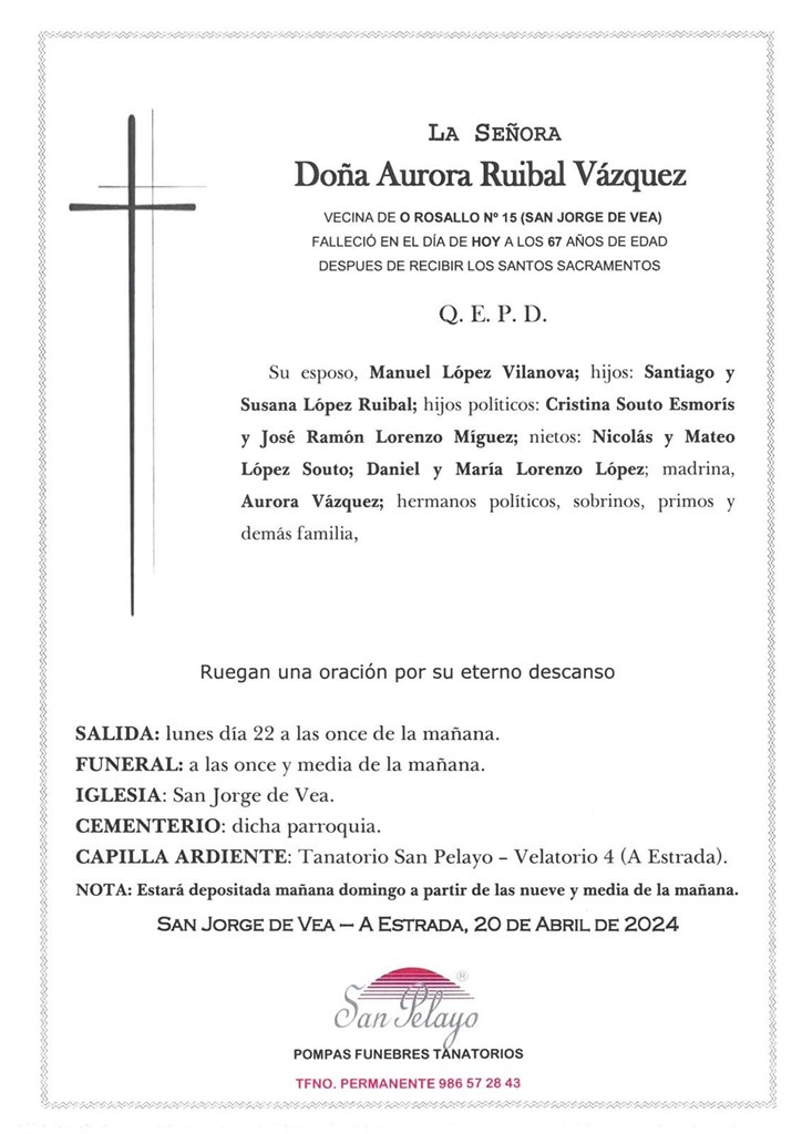 Foto principal AURORA RUIBAL VÁZQUEZ