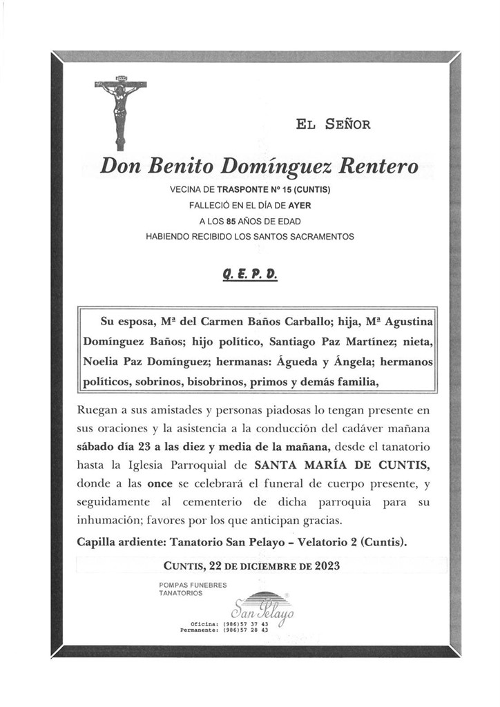 Foto principal BENITO DOMINGUEZ RENTERO