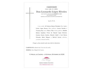 CABODANO LEONARDO LOPEZ RIVEIRO 12/09/2026