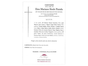 CABODANO MARIANO SINDE PARADA 18/07/2026