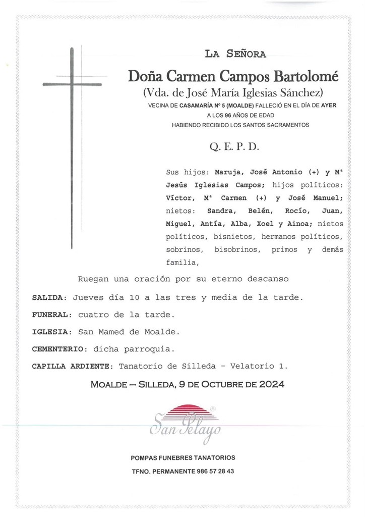 Foto principal CARMEN CAMPOS BARTOLOMÉ