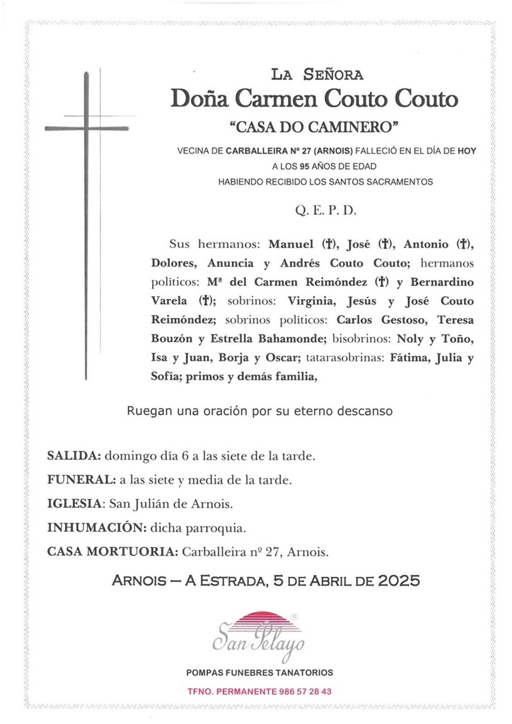 Foto principal CARMEN COUTO COUTO
