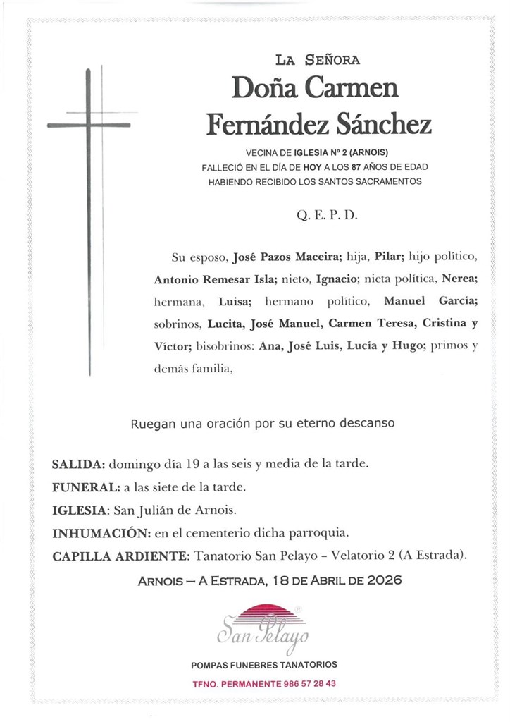 Foto 1 CARMEN FERNÁNDEZ SÁNCHEZ